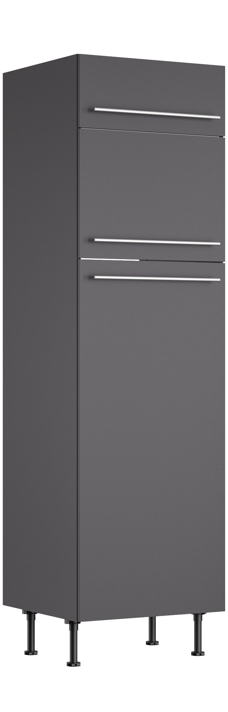 KOCHSTATION Kühlumbauschrank KS-Bern2 Breite 60 cm, Höhe 211,8 cm, 1 Klappe, 2Türen