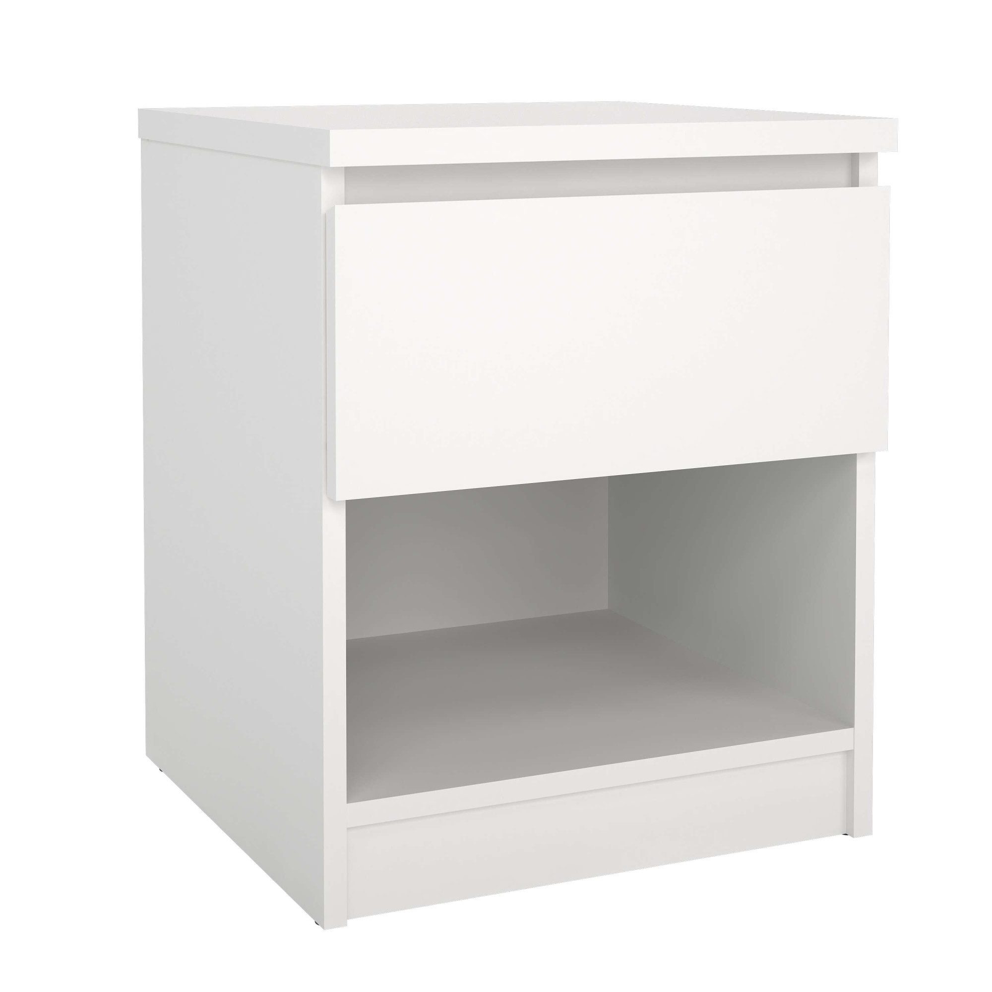 Home affaire Nachttisch Naia, Nachtkommode, Nachtschrank, Beistelltisch, mit 1 Schublade, Breite 40 cm, Höhe 50 cm