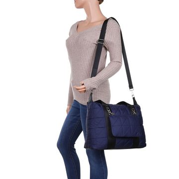 Ital-Design Schultertasche Große, Damentasche Shopper Handtasche