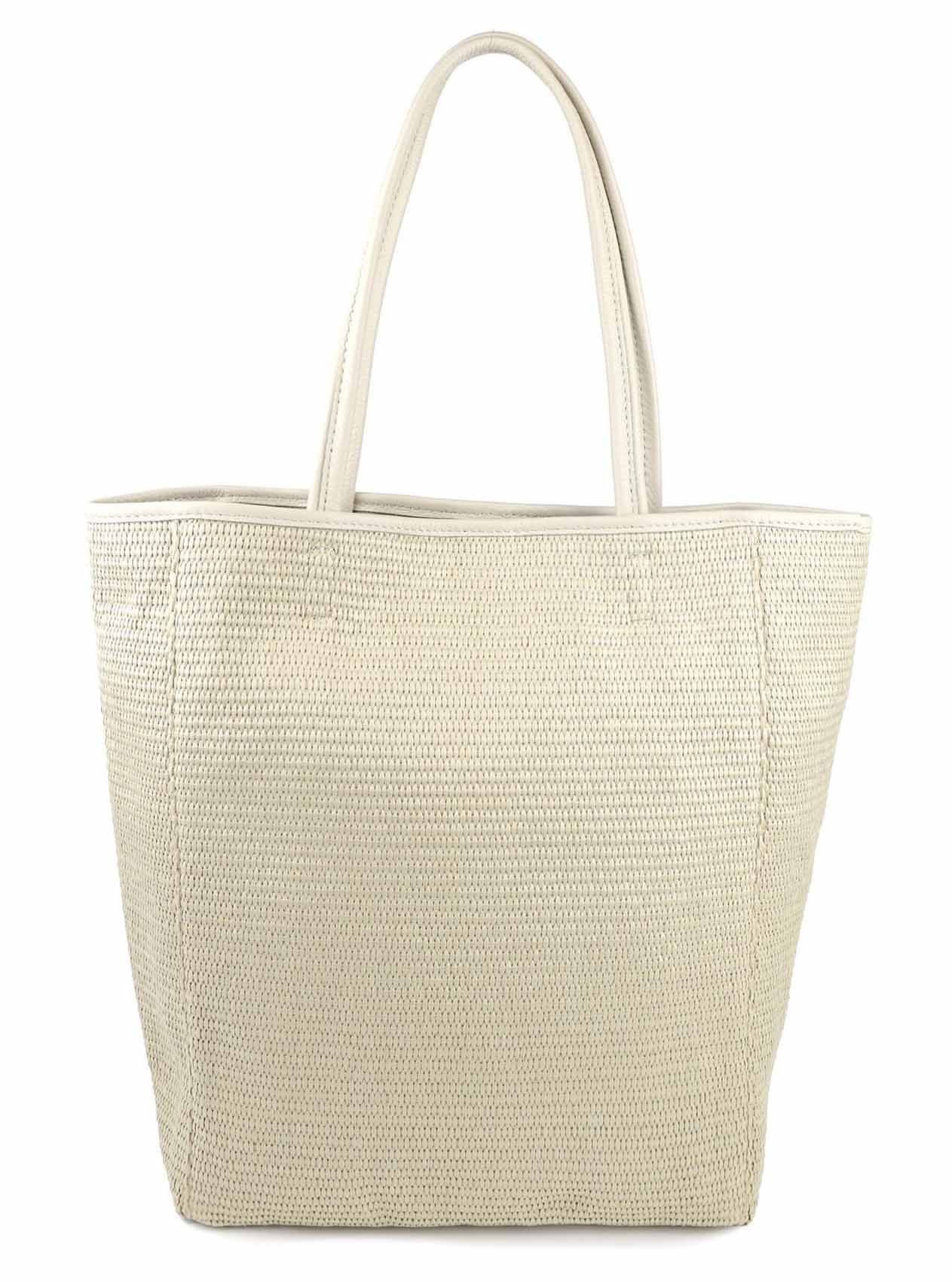 ITALYSHOP24 Schultertasche Made in Italy Damen Leder Tasche Strohtasche SHOPPER Tote Bag DIN-A4, Freizeit Umhängetasche Häkeltasche Boho Strand Henkeltasche Geflecht