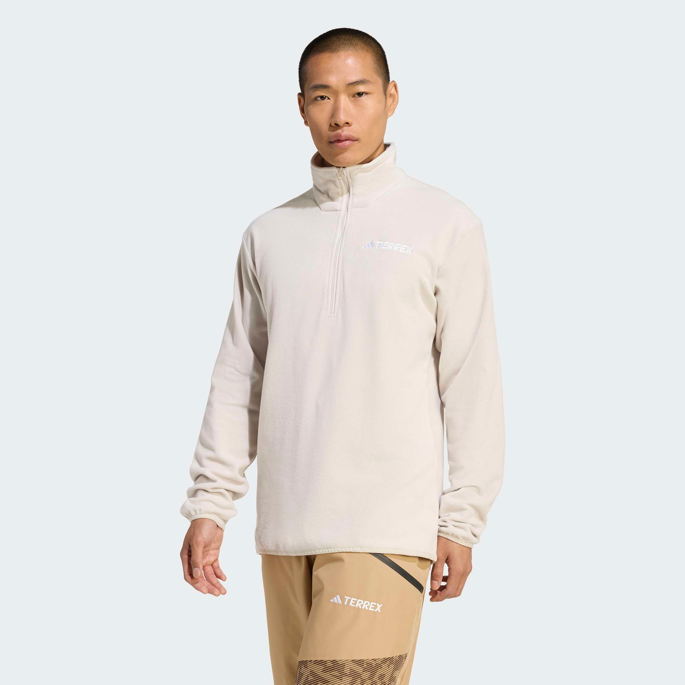 adidas TERREX Fleecepullover MULTI ESSENTIALS 1/2 ZIP FLEECEOBERTEIL günstig online kaufen