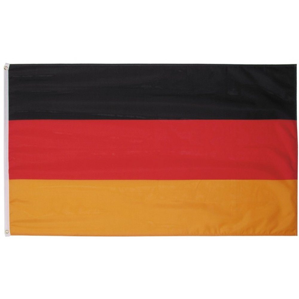MFH Fahne MFH Fahne 90 x 150 cm - Deutschlandfahne - schwarz/rot/gold