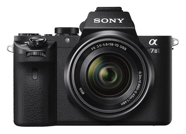 Sony A7 II Systemkamera (SEL 2870, 24,3 MP, NFC, WLAN (Wi Fi), Gesichtserkennung, HDR Aufnahme, Makroaufnahme)  - Onlineshop OTTO