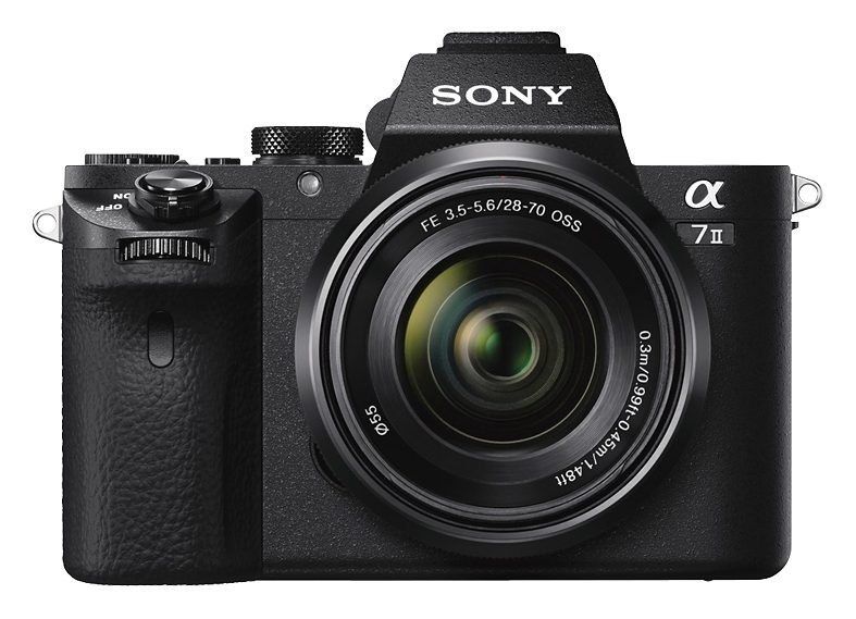 Sony A7 II Systemkamera (SEL-2870, 24,3 MP, NFC, WLAN (Wi-Fi),  Gesichtserkennung, HDR-Aufnahme, Makroaufnahme)