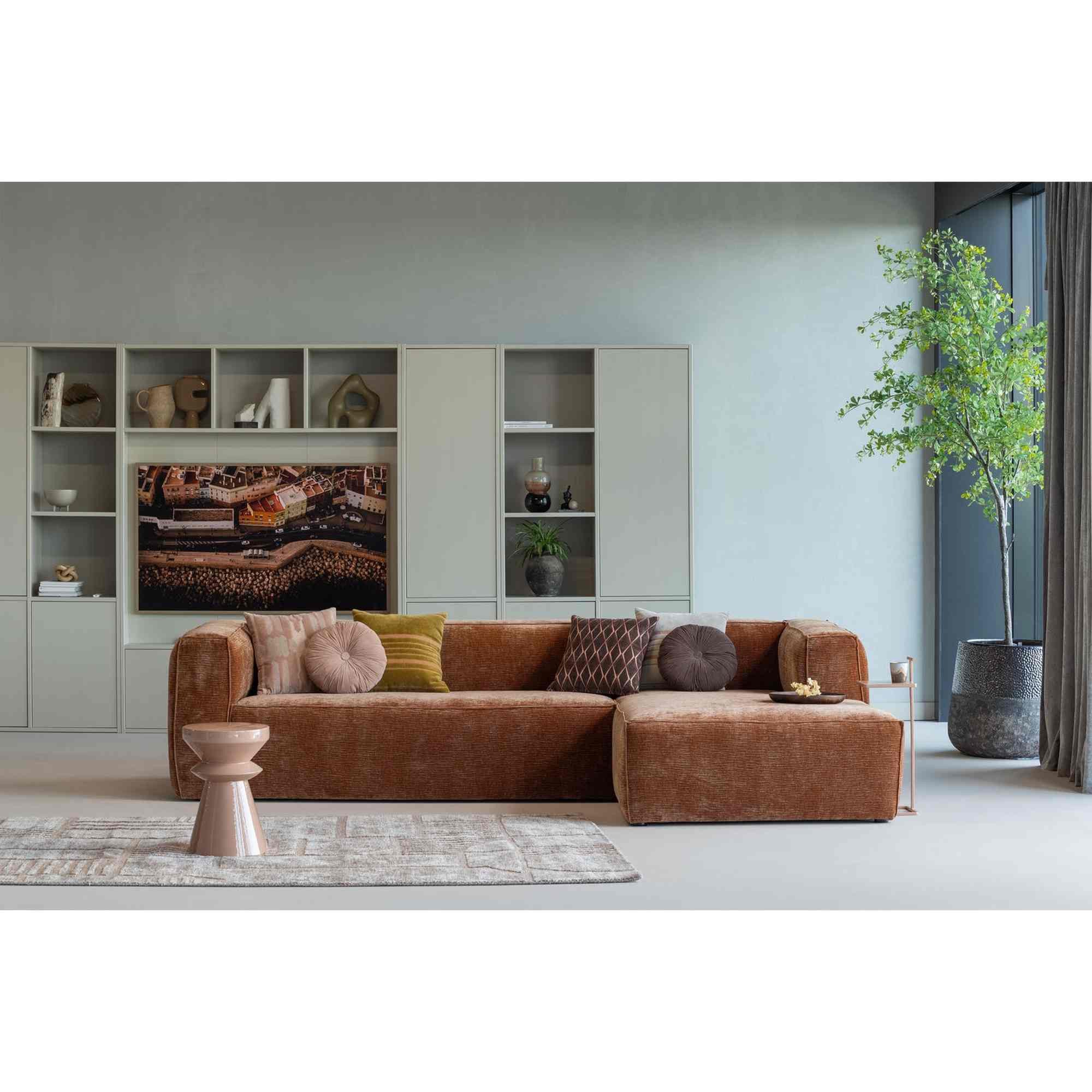 WOOOD Mehrzweckschrank Meggy Kiefer [FSC] Hellgrau - stilvoll & modern, 215 x 160 cm Mit Push to Open Funktion