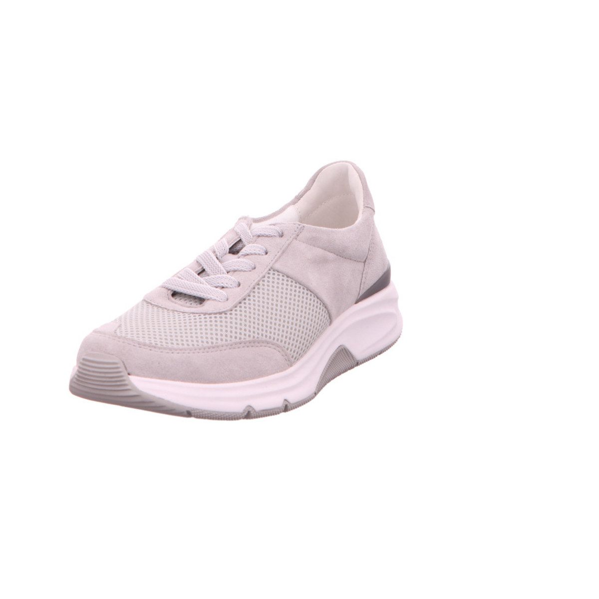 Freizeit Schnürer für Damen in grau Schnürschuh