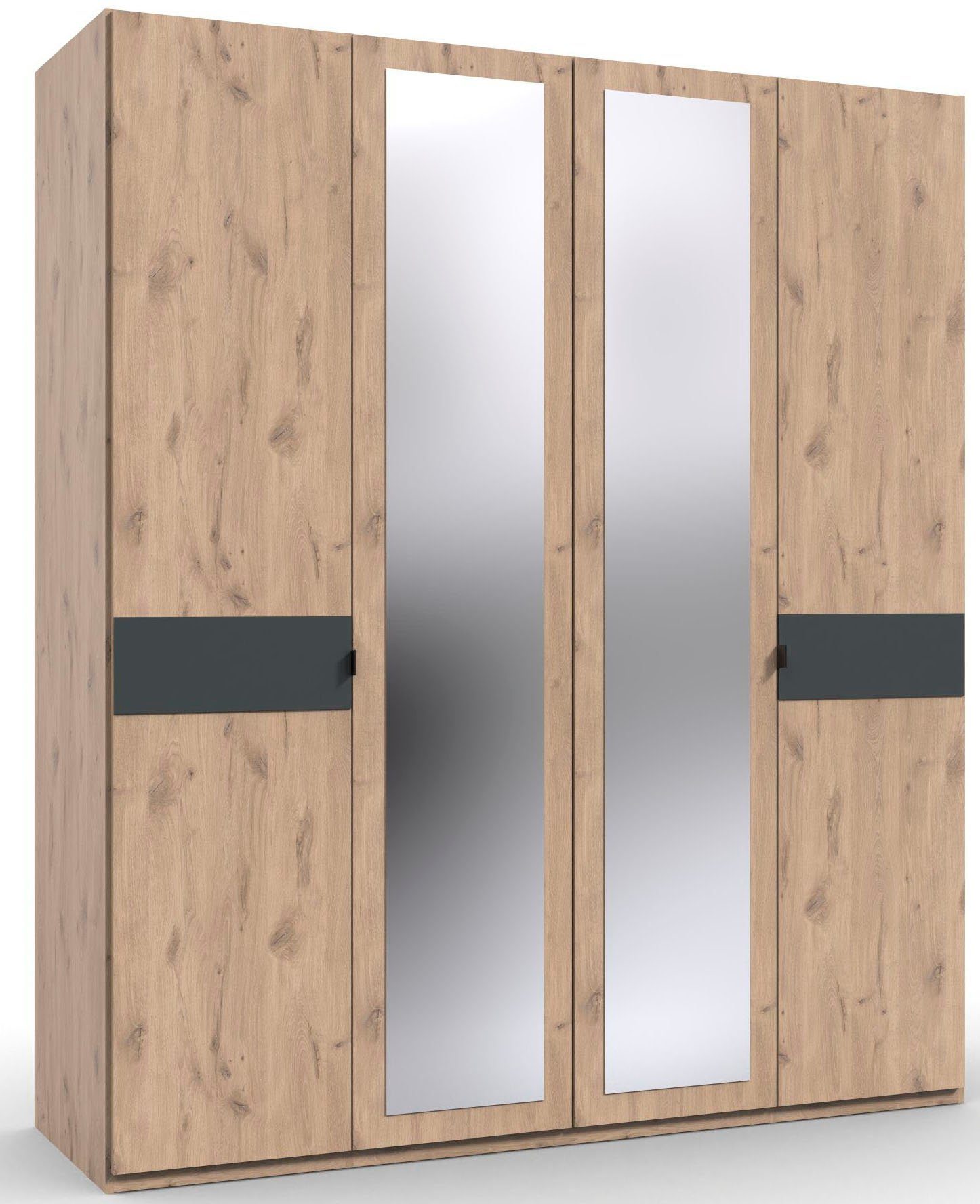 Wimex Drehtürenschrank Budapest mit Spiegel, wahlweise 180 oder 225cm breit