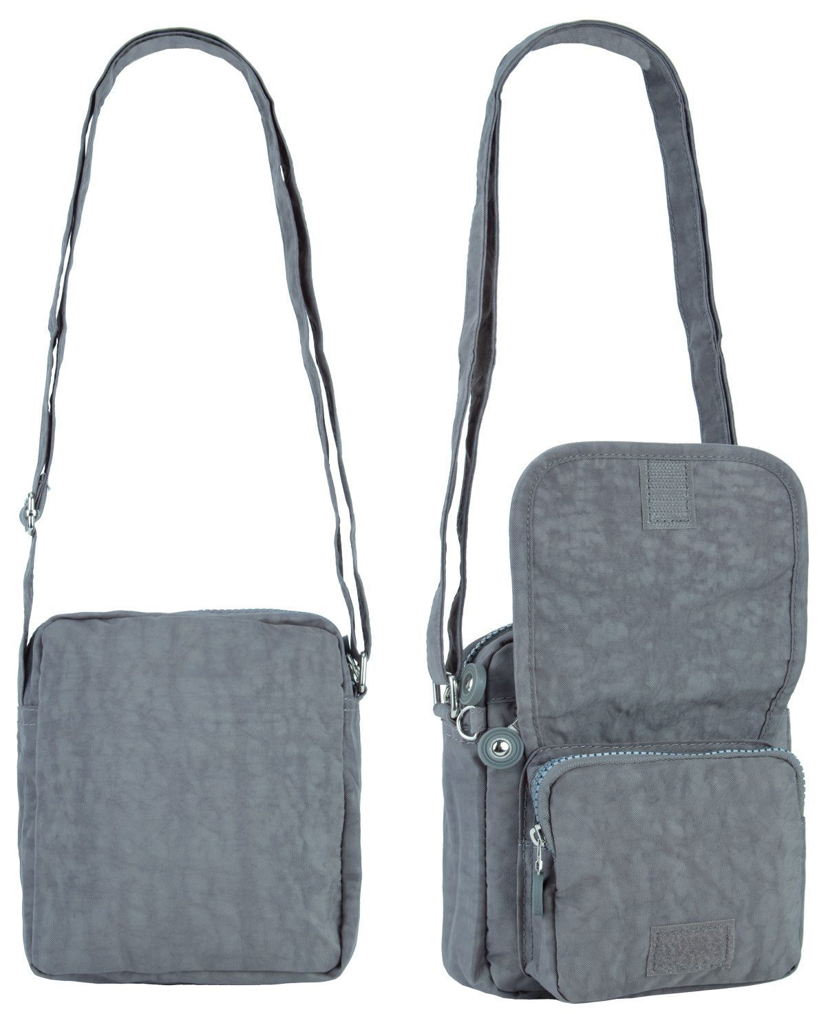 compagno Henkeltasche, Kleine sportive Umhänge-Tasche 4-Fächer günstig online kaufen