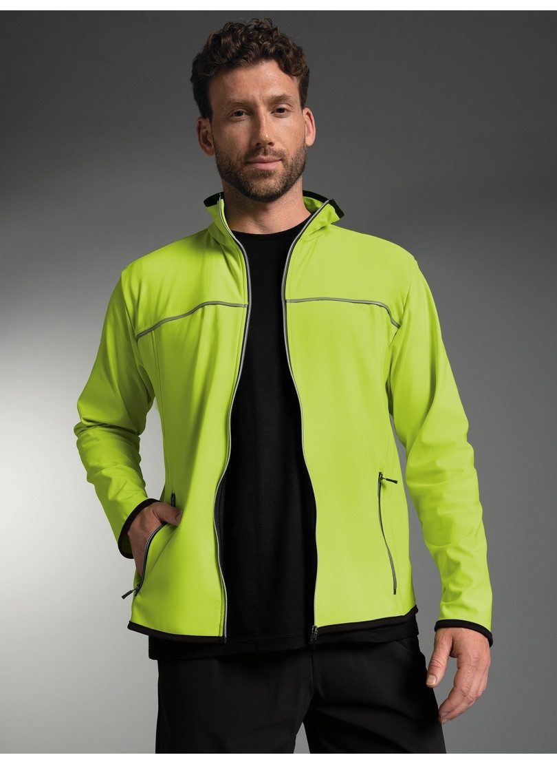 Trigema Trainingsjacke TRIGEMA Praktische Sportjacke aus Microfaser (1-St)