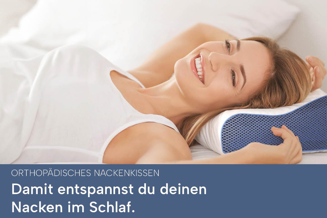 casimum Nackenstützkissen Orthopädisches Nackenkissen ERGO VARIO, 60x30cm, günstig online kaufen