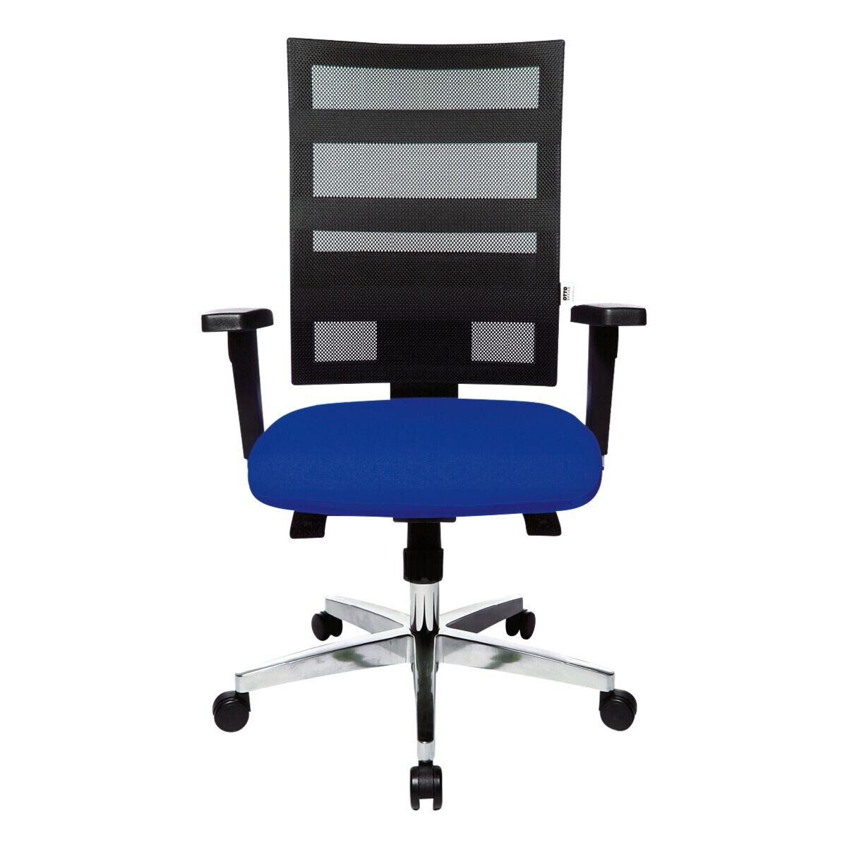 Otto Office Premium Schreibtischstuhl Premium, mit Armlehnen, Sitztiefenverstellung und schwarzer Netzrückenlehne