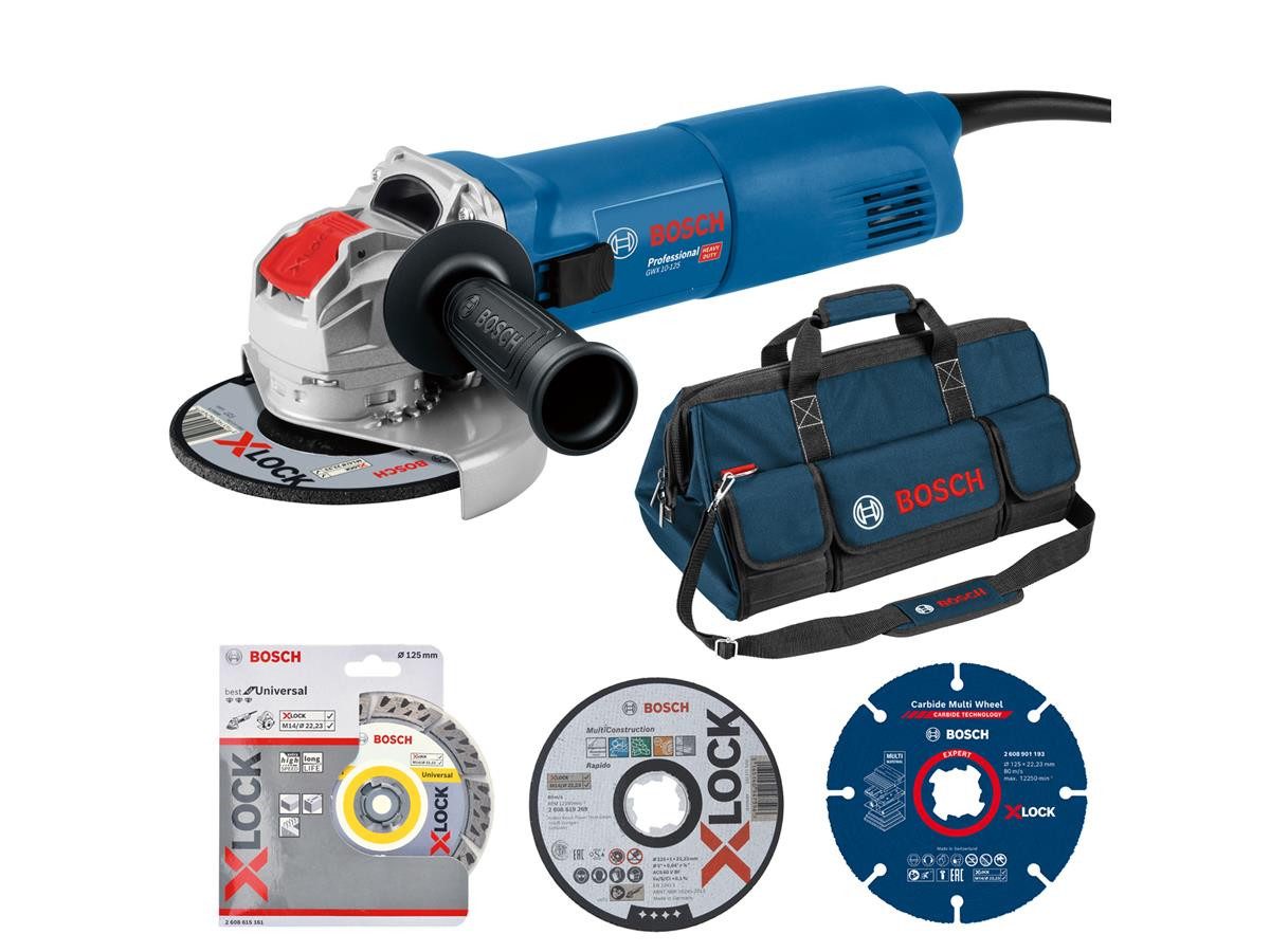 Bosch Professional Winkelschleifer GWX 10-125