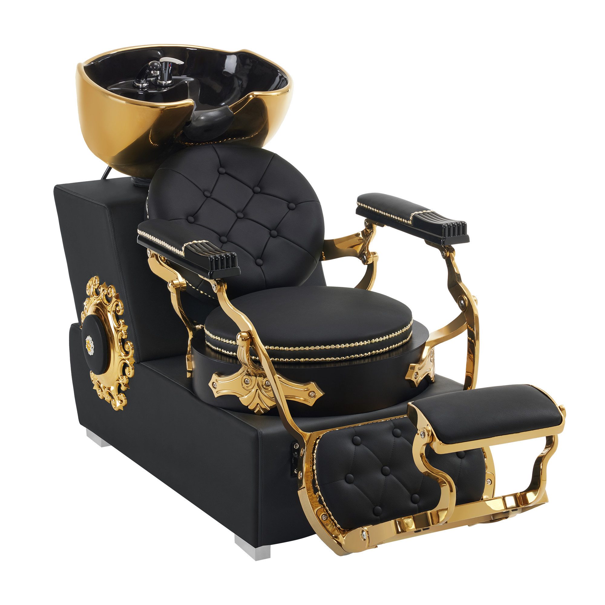 Barberpub Waschbecken Barberpub Friseurstuhl mit Waschbecken Retro 8024, ve günstig online kaufen