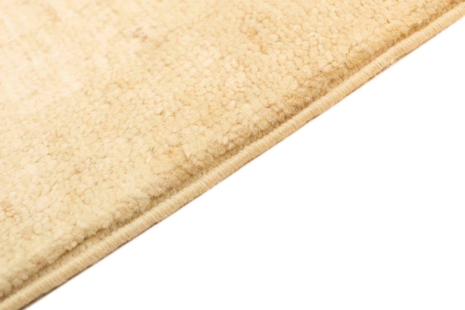 rechteckig, Farahan beige, 7 mm morgenland, Wollteppich Höhe: Teppich handgeknüpft