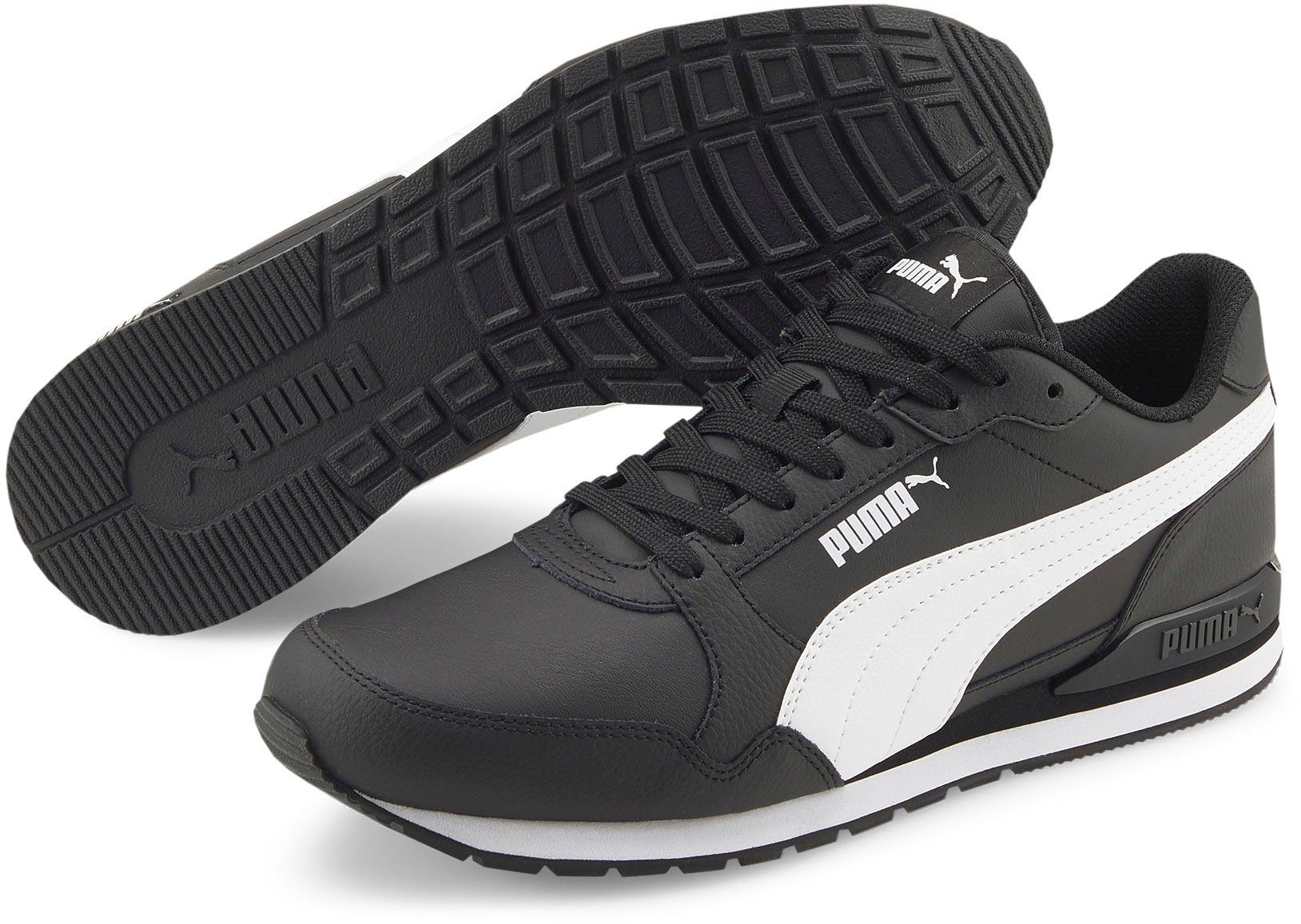 ST PUMA v3 schwarz-weiß Sneaker L Runner