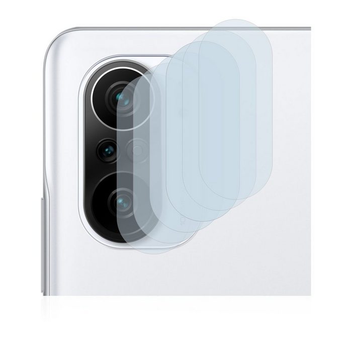 BROTECT flexible Panzerglasfolie für Xiaomi Mi 11X Pro (NUR Kamera) Displayschutzglas 6 Stück Schutzglas Glasfolie klar