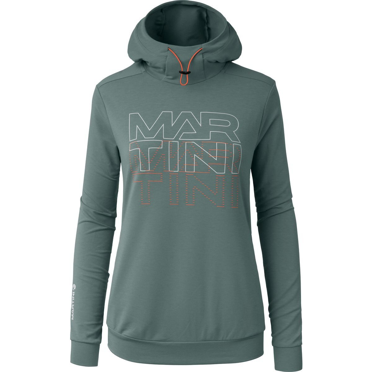 MARTINI Sweatshirt Alpmate Roots ML Hoody W Weicher Hoodie mit funktionellen Extras für Alltag und Freizeit