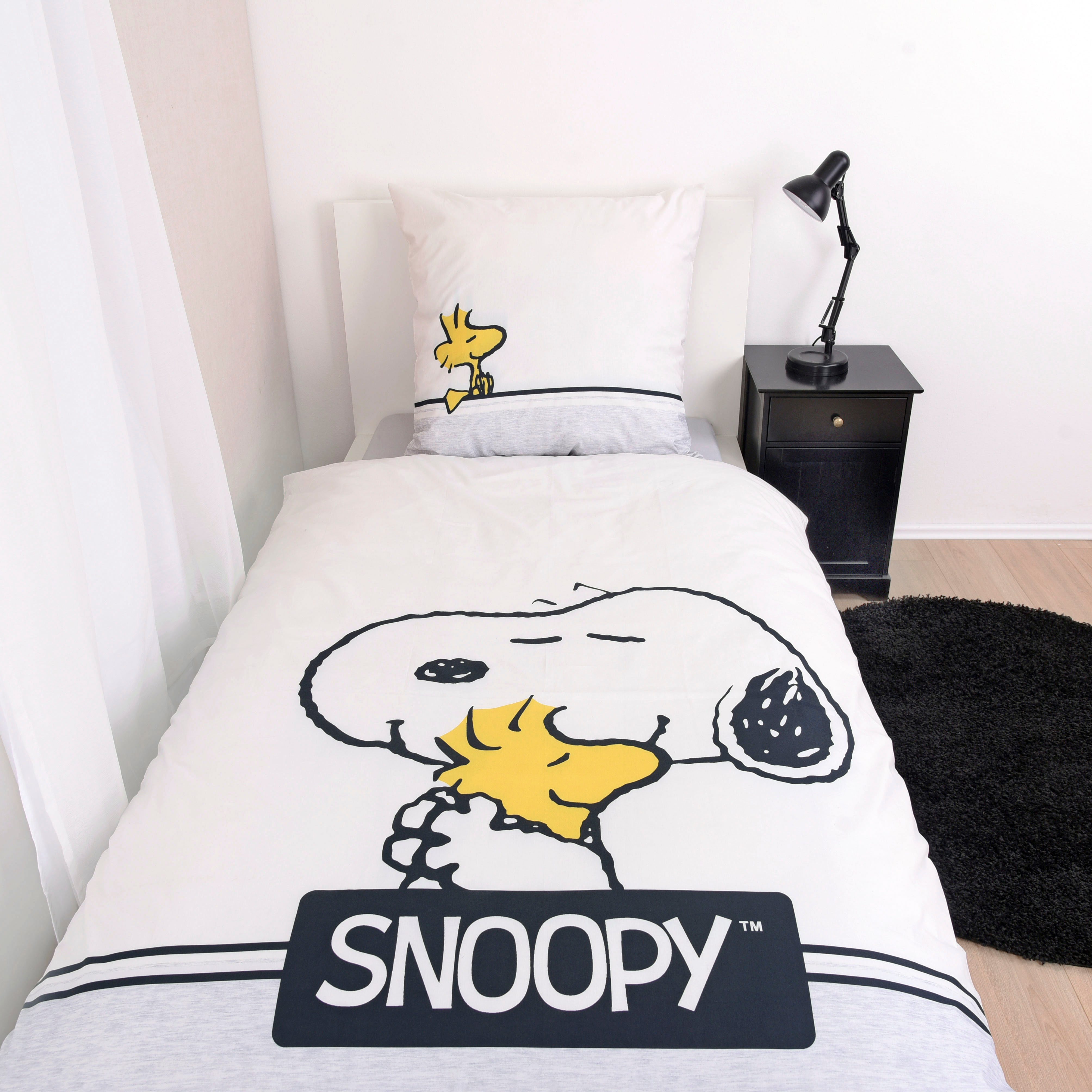 PEANUTS Bettwäsche Peanuts, Renforcé, 2 teilig, günstig online kaufen