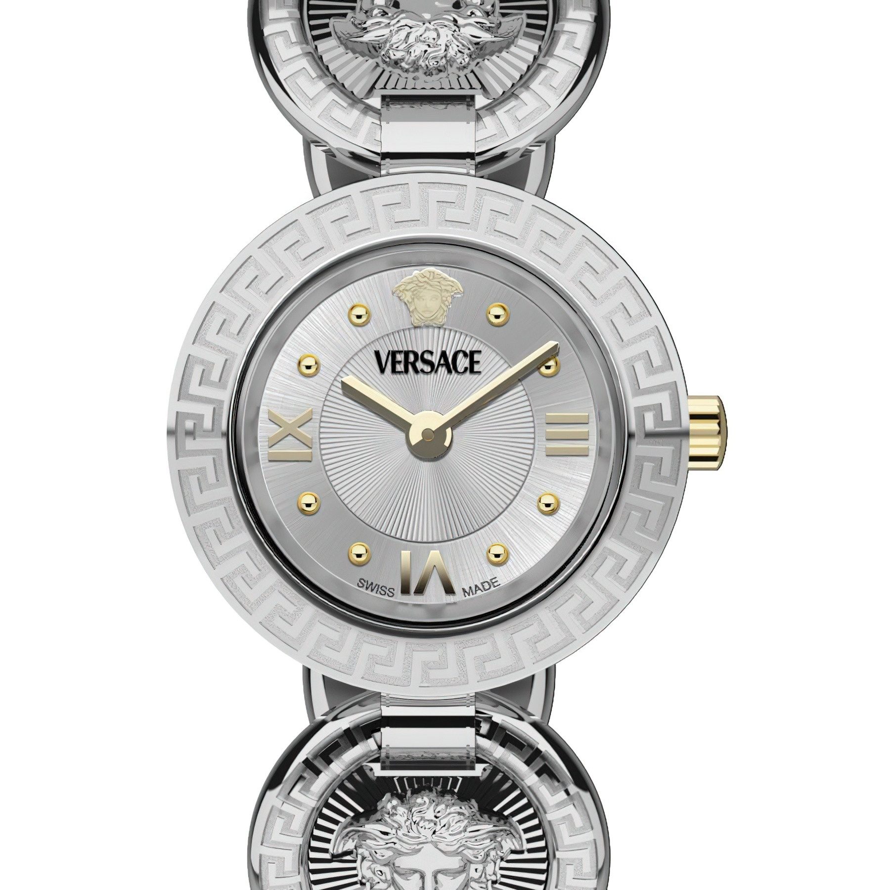 Versace Schweizer Uhr Greca Jewel VEWCA0124, Mit Echtheitskarte und CLG Sic günstig online kaufen