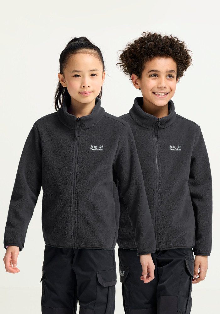 Jack Wolfskin Fleecejacke TAUNUS 200 FZ K Kinder-Fleecejacke, warm, 3-in-1 kompatibel