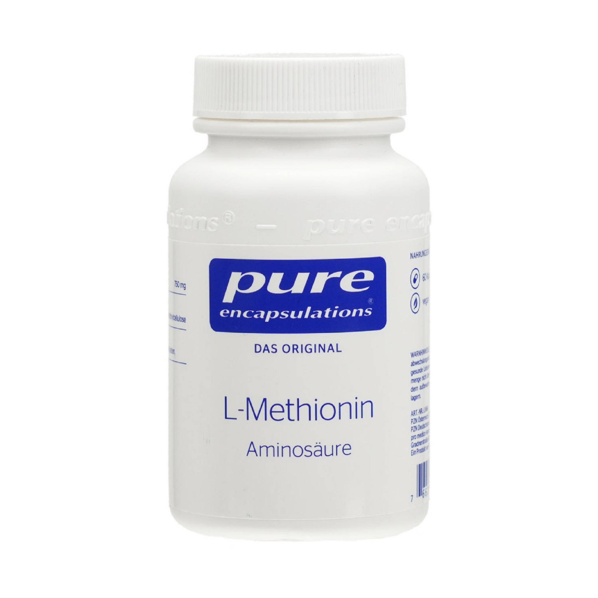 pro medico GmbH PURE ENCAPSULATIONS L-Methionin Kapseln Kapseln
