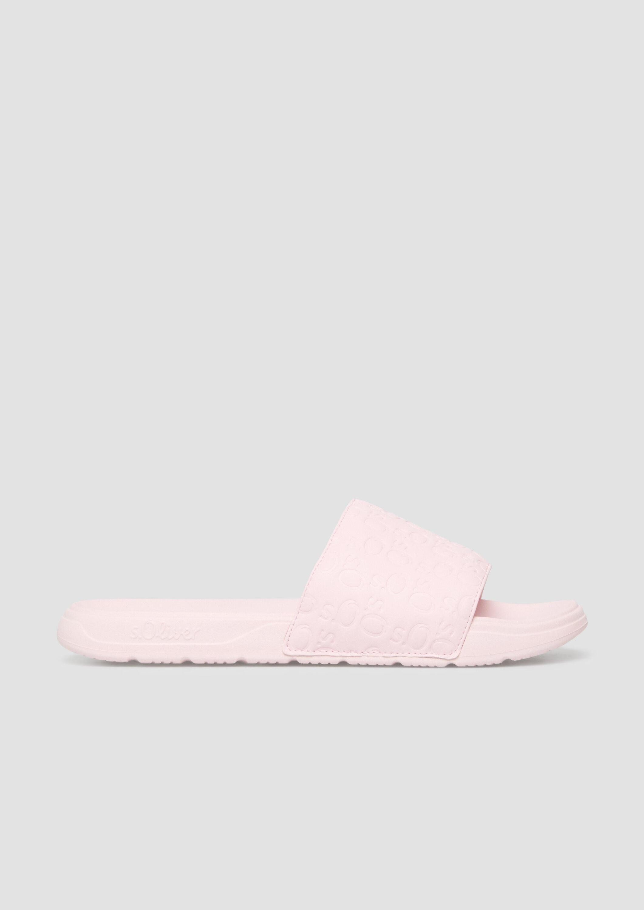 s.Oliver Pantoletten Schnürschuh Pantoletten mit Artwork