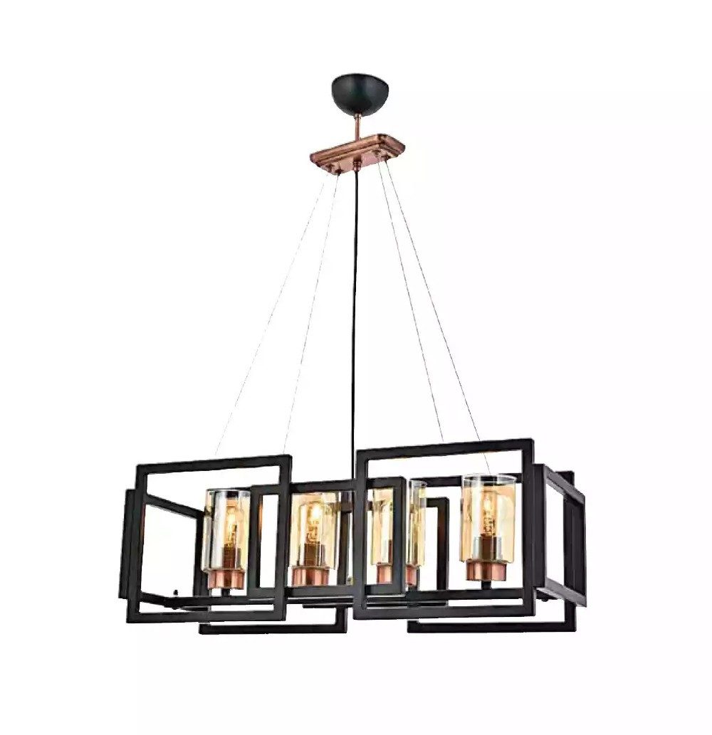JVmoebel Hängeleuchte Elegante Pendelleuchte aus Metall für Esszimmer und Wohnzimmer, Leuchtmittel wechselbar, Made in Europa