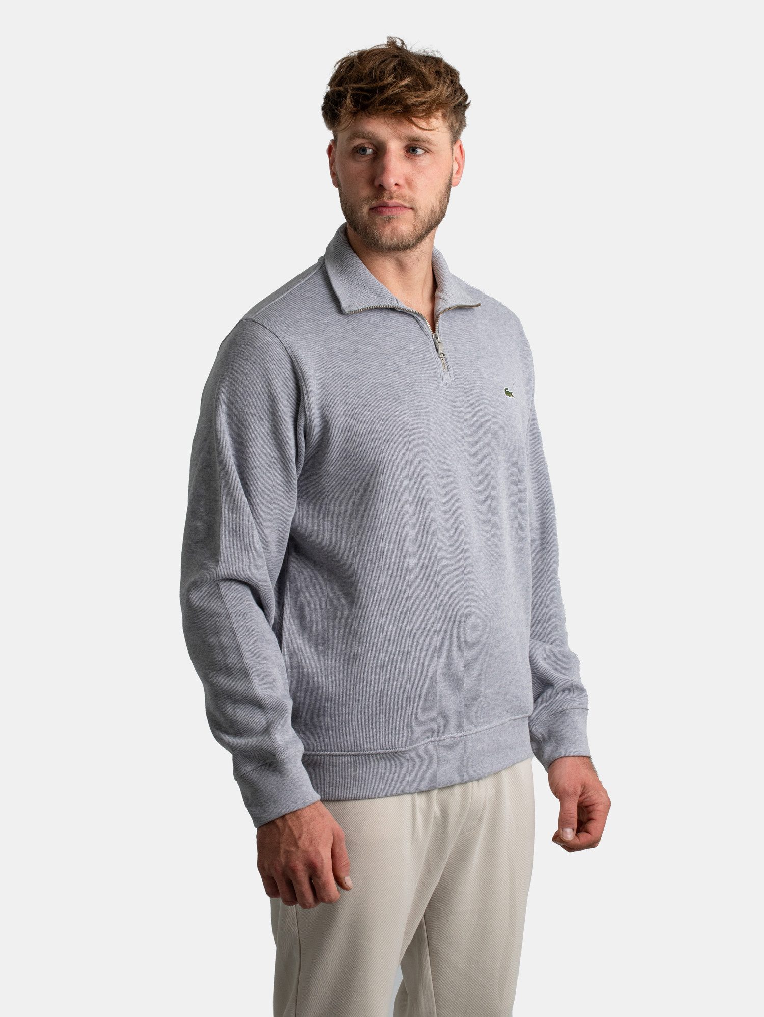 Lacoste Sweatshirt Lacoste Small Logo 1/4-Zip Sweater
