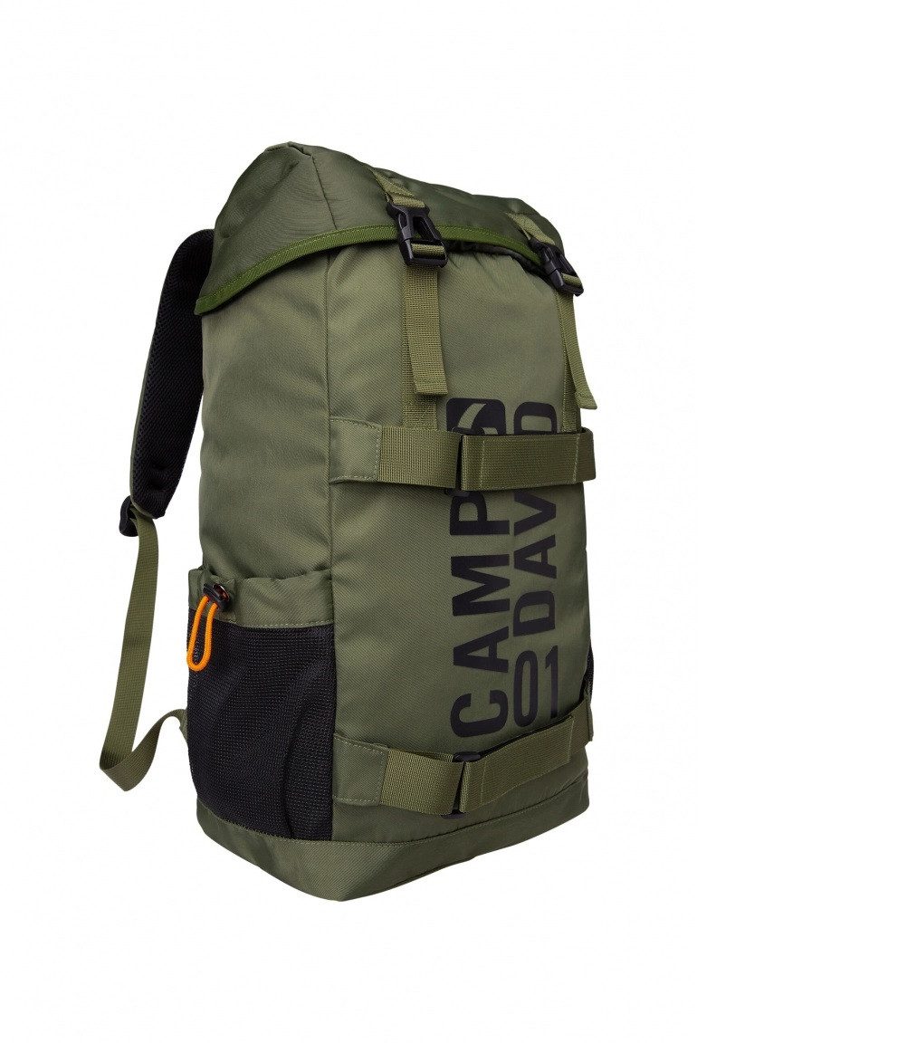 CAMP DAVID Tagesrucksack mit Logo Design