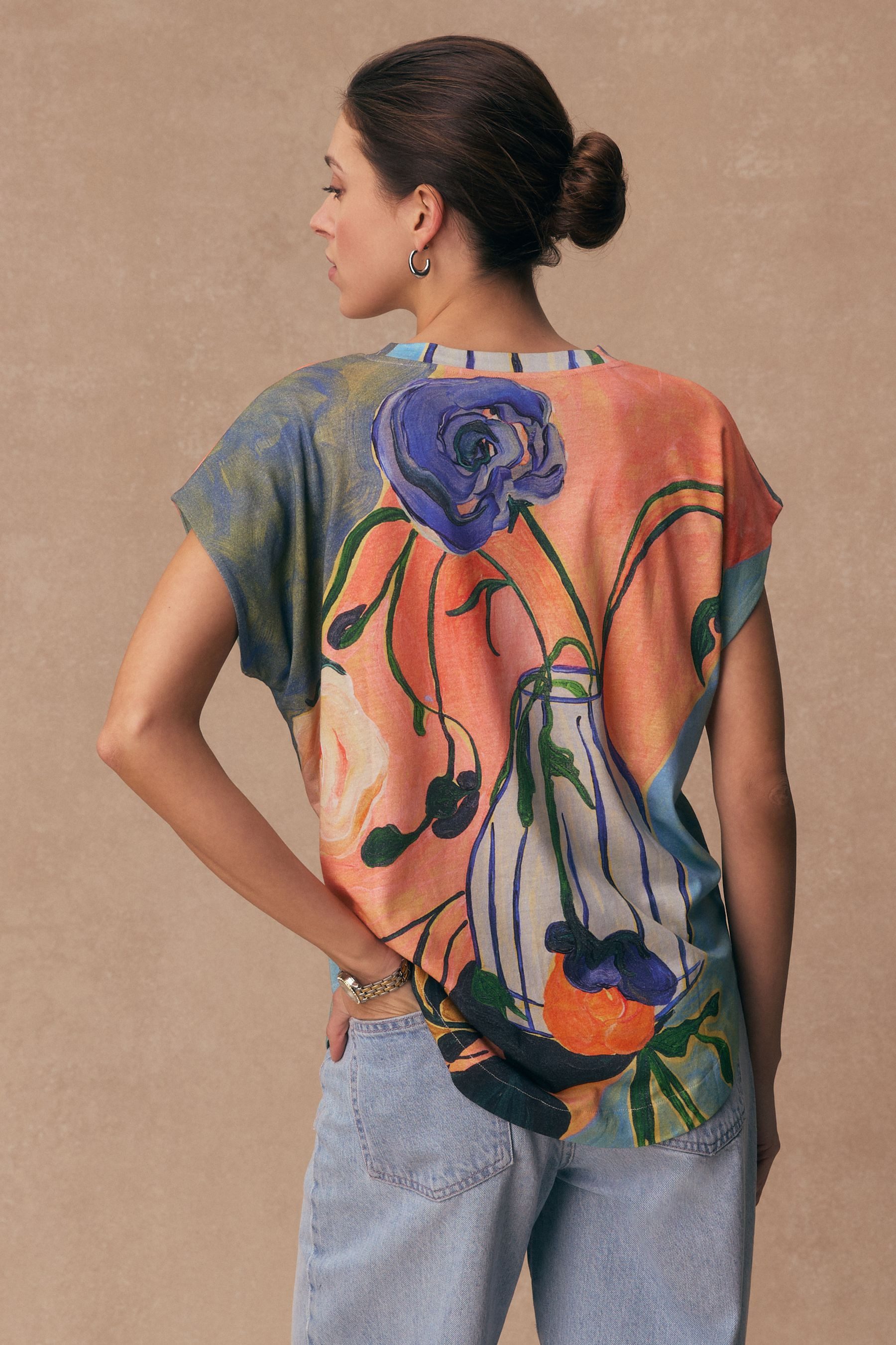 Next T-Shirt T-Shirt mit überschnittenen Schultern (1-tlg) günstig online kaufen