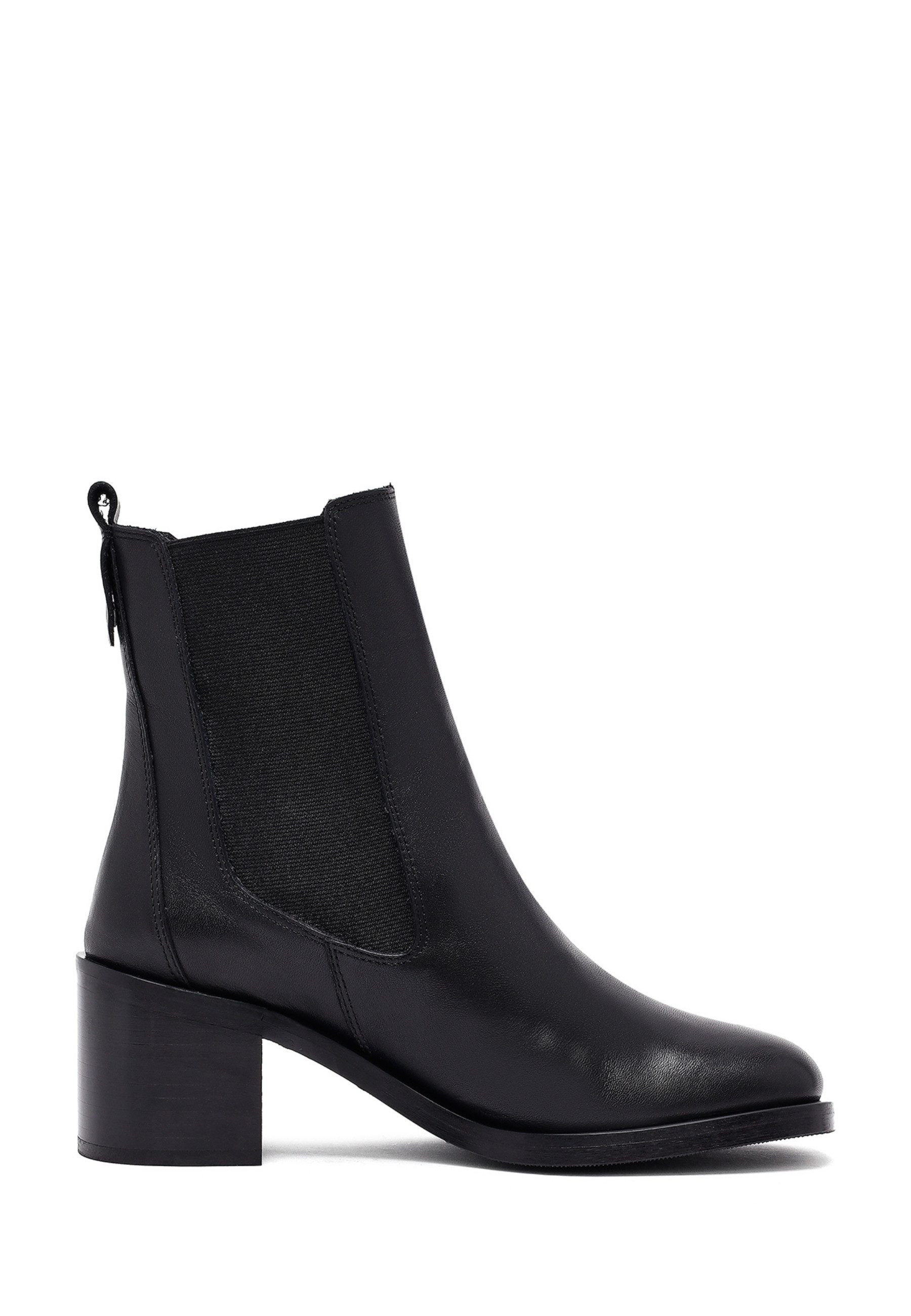 Derimod Chelsea-Absatzstiefel aus Leder Chelseaboots