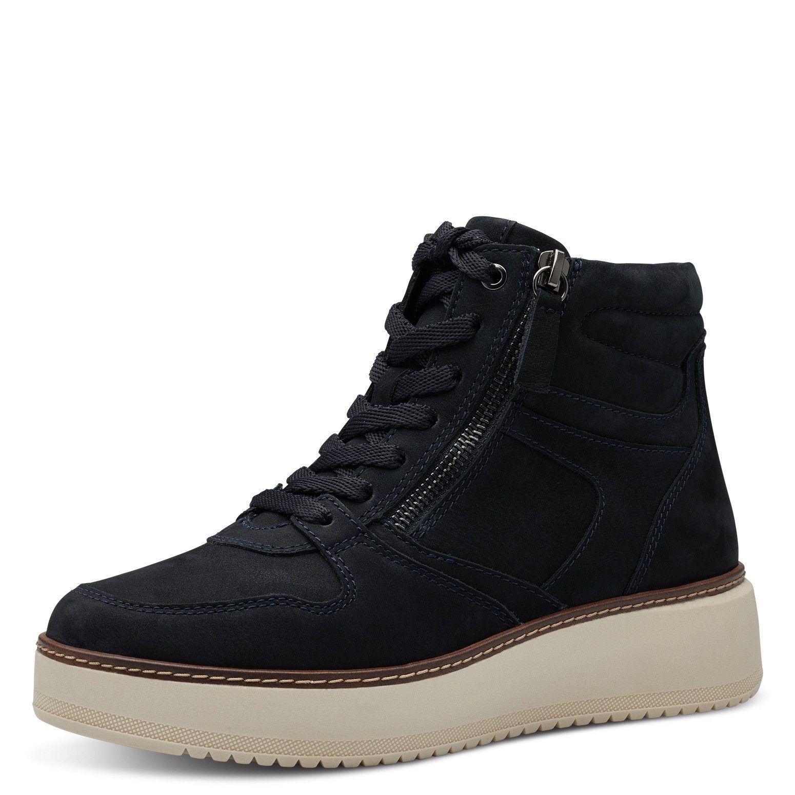 Tamaris TAMARIS Damen High-top Sneaker 1-25204-41-827 NAVY blau Sneaker