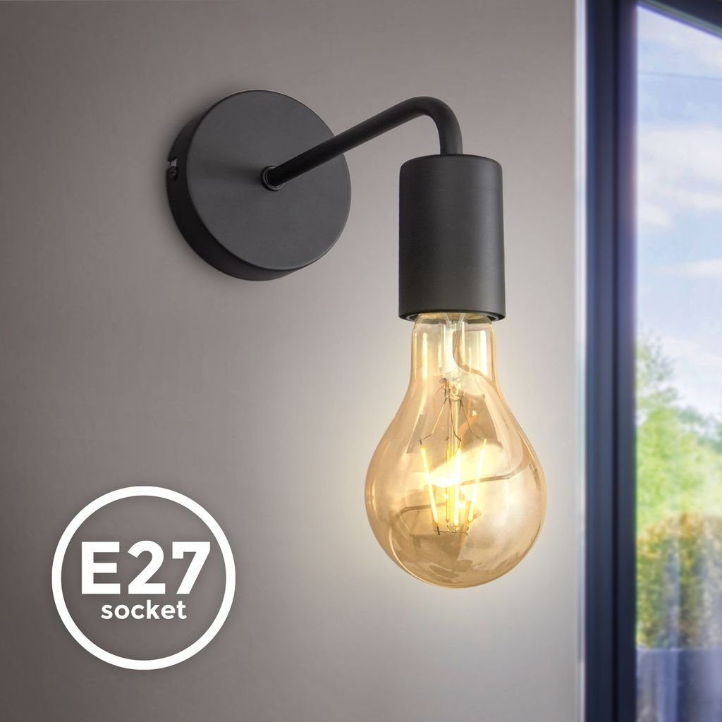 B.K.Licht Wandleuchte Wandlampe Vintage Industrial Design günstig online kaufen