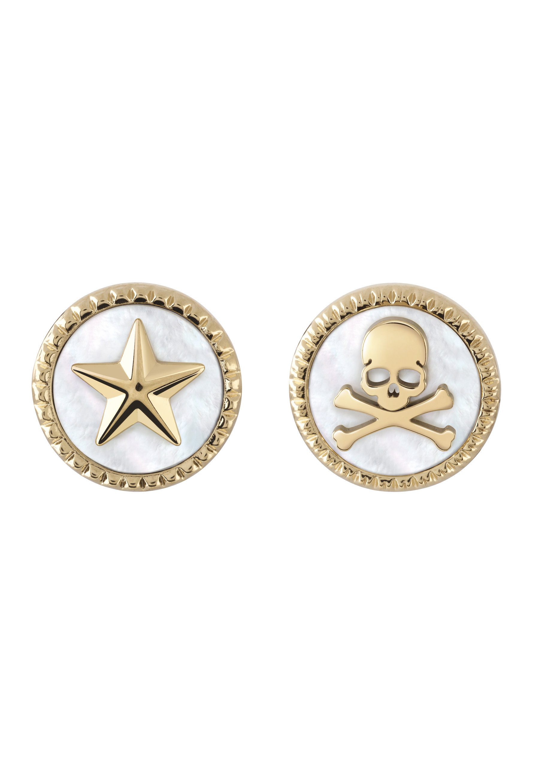 PHILIPP PLEIN Ohrhänger-Set PLEIN MINI LOGO (Single item, 1-tlg., Not a set – not applicable to this product)