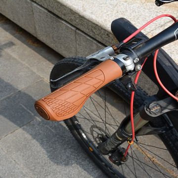 LeiGo Fahrradlenkergriff Fahrradgriffe, ergonomische Form, Lenker Griffe, Doppelseitig rutschfest