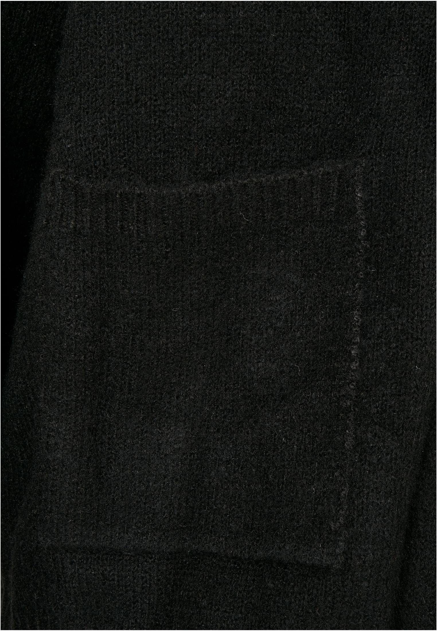 URBAN Chunky Cardigan Herren CLASSICS (1-tlg) black Strickjacke