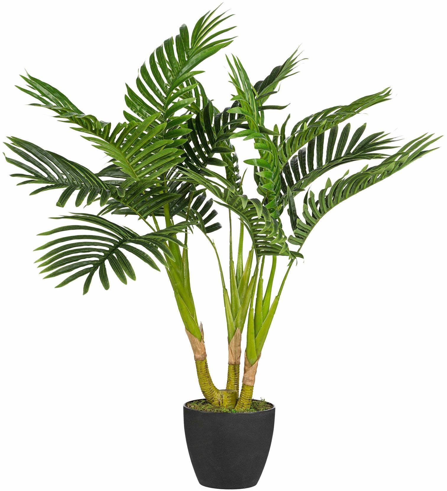 Kunstpalme Kentiapalme Palme, Creativ green, Höhe 70 cm