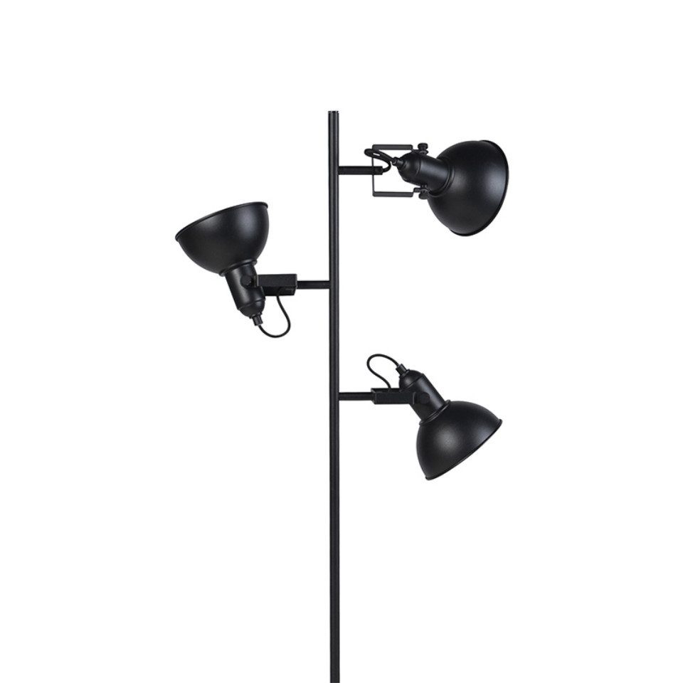 Qazqa Stehlampe Tommy, ohne Leuchtmittel, E14, günstig online kaufen