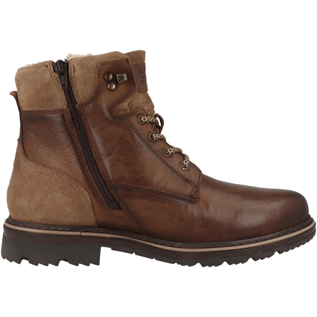 Dockers by Gerli 51GL005 Herren Schnürboots Stiefeletten, Stiefel, Winterstiefel, Winterboots, Schneestiefel