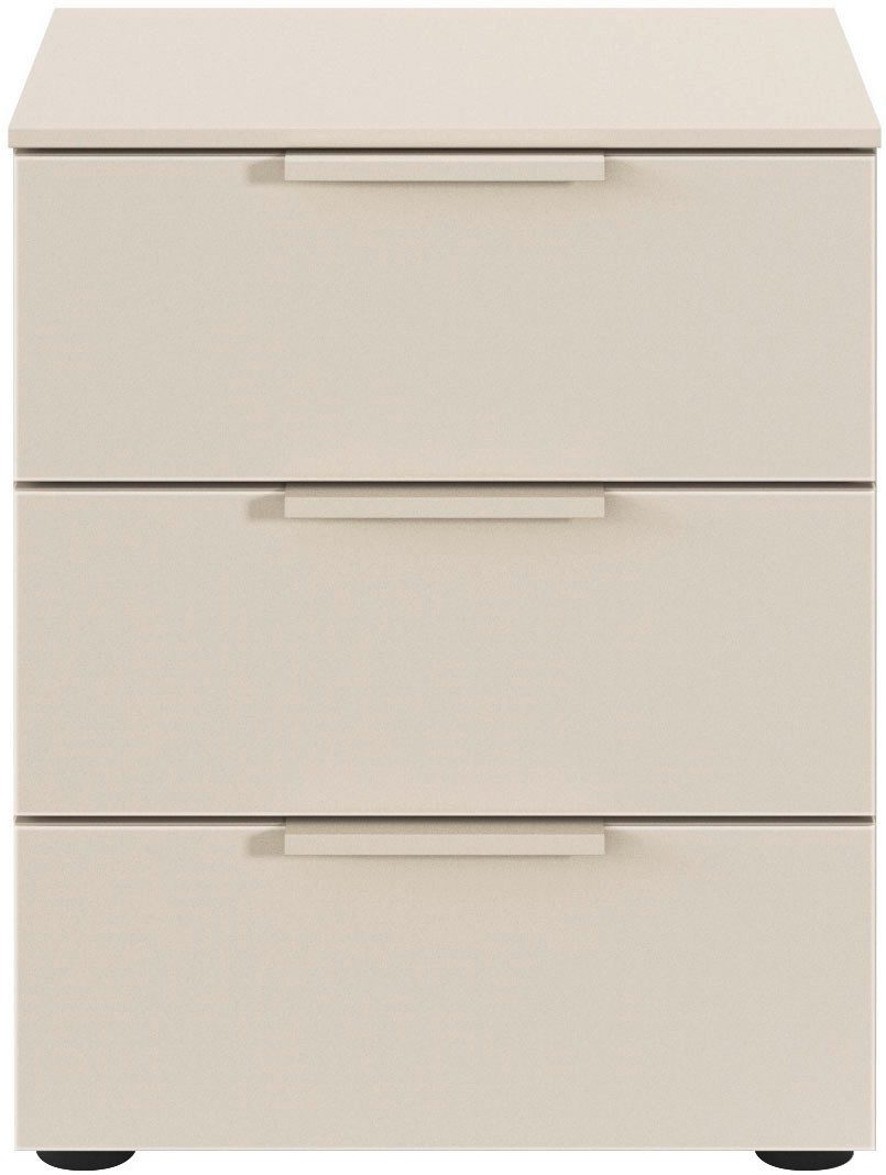 LeGer Home by Lena Gercke Nachtkommode Nachttisch Nachtschrank Nachtkonsole SERINA eleganter Eyecatcher (inkl. SOFT-CLOSE-FUNKTION), mit 3 Schubkästen sowie hoc – Bild 4 von 5
