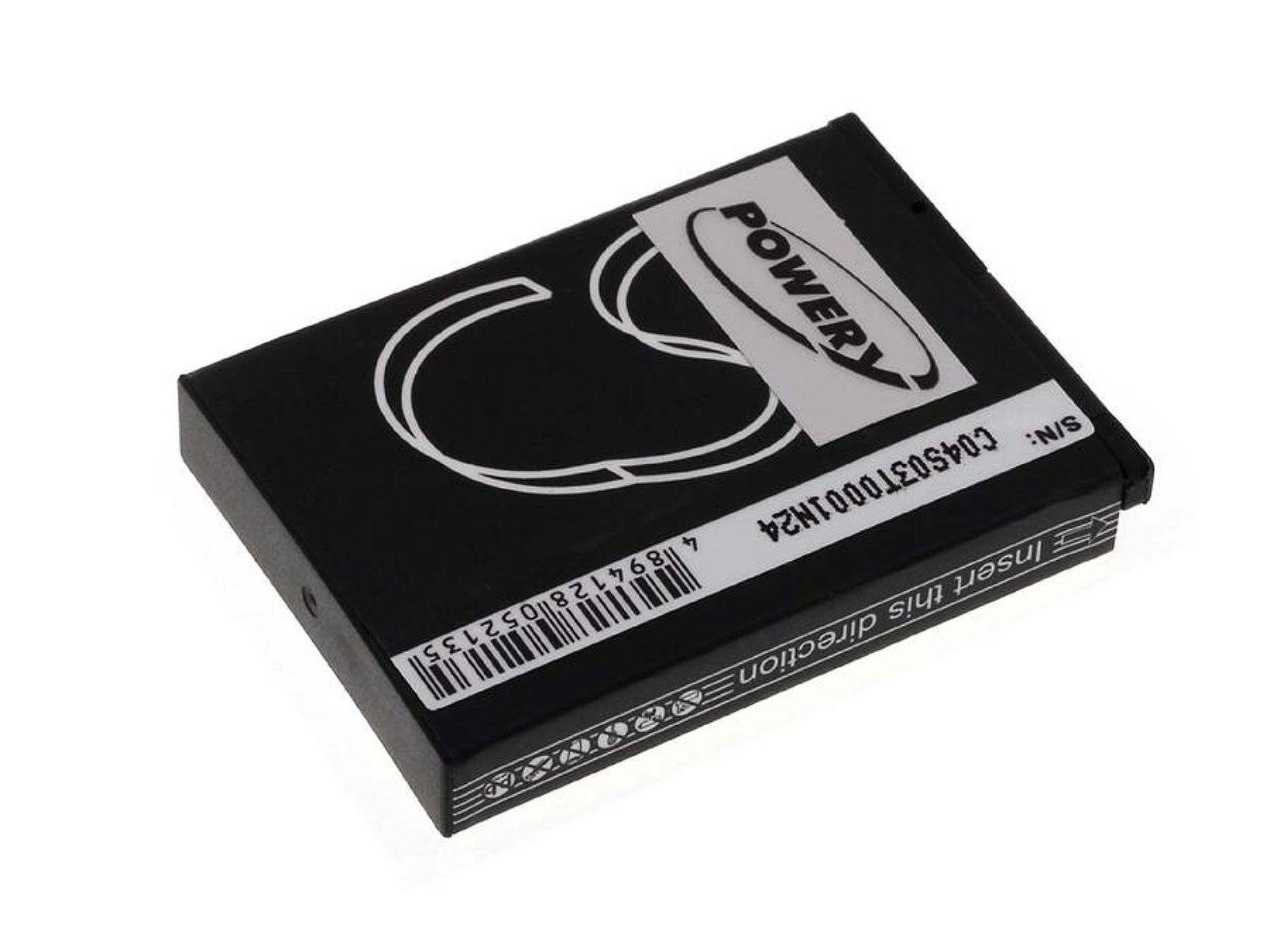 Powery Akku für Toshiba Camileo S30 Kamera-Akku 1050 mAh (3.7 V) | Kamera-Akkus