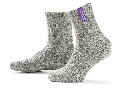 LK Trend & Style Шкарпетки von Soxs.Co Schafwollsocken kuschelige Herbstzeit Weihnachtszeit (Geschenkbox, Einheitsgröße) SOXS: wärmend und kühlend antikratz Garantie MEGA schönes Fußklima