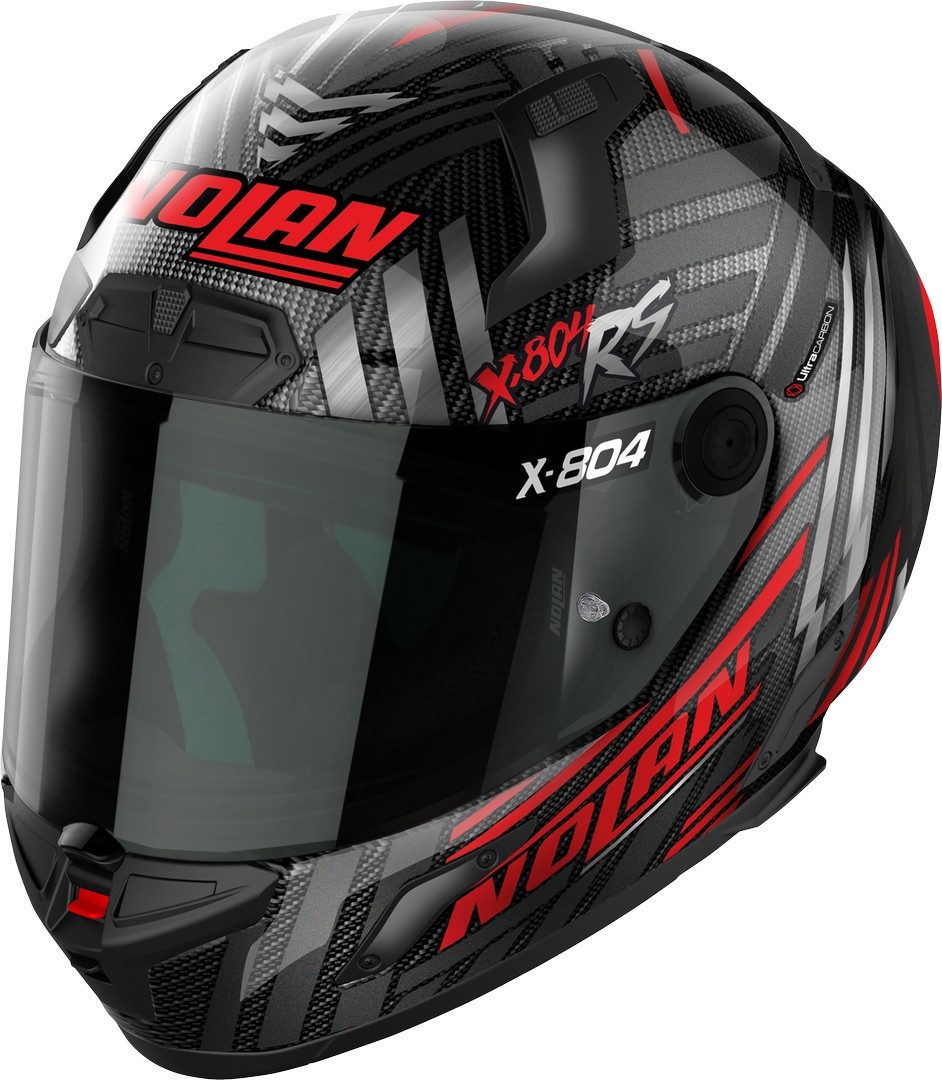 NOLAN Motorradhelm X-804 RS Ultra Carbon Spectre Helm, Notfallsystem-Polsterung (EQRS)