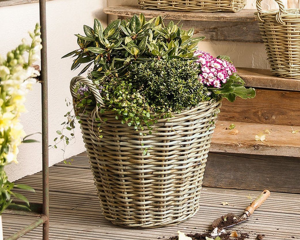 Rattan Pflanzgefäße online kaufen OTTO