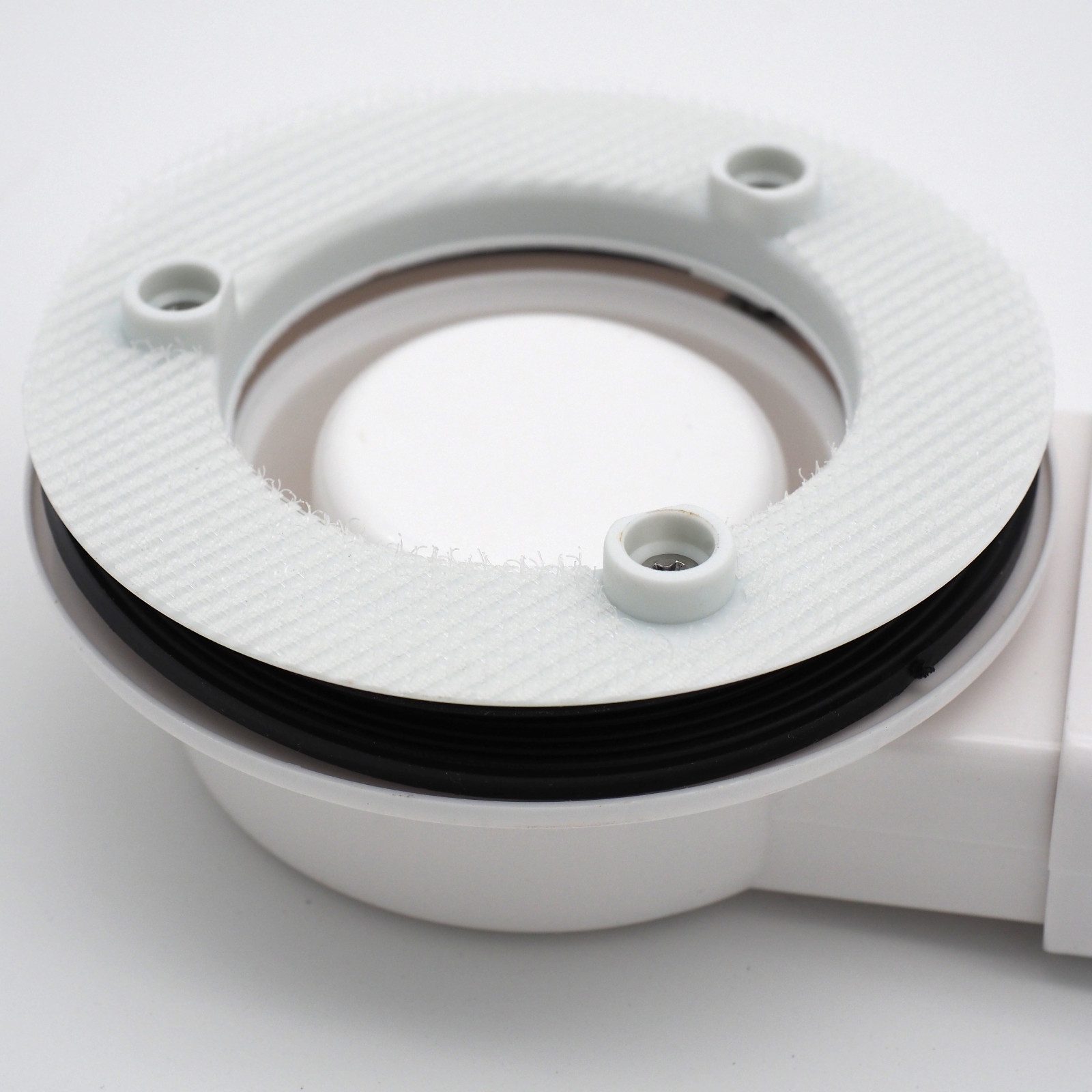 WITEN&NOCK Duschablauf Haarfänger Haarsieb für Duschabläufe Ablaufgarnituren &90mm Haarfilter, 10-tlg.