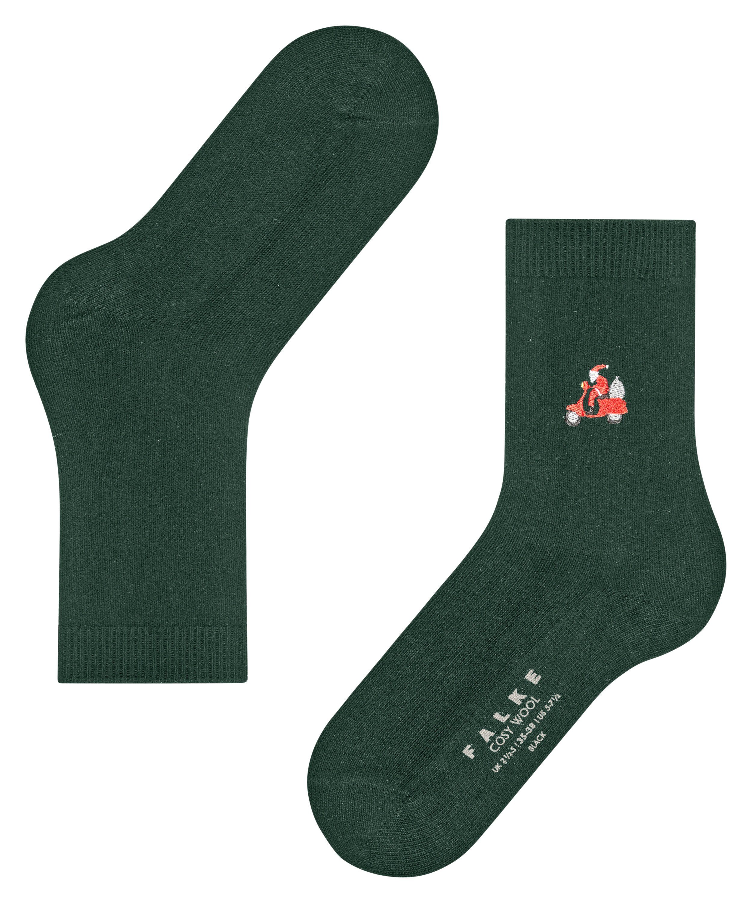 Santa Cosy hunter Wool FALKE (7441) (1-Paar) Socken X-Mas green