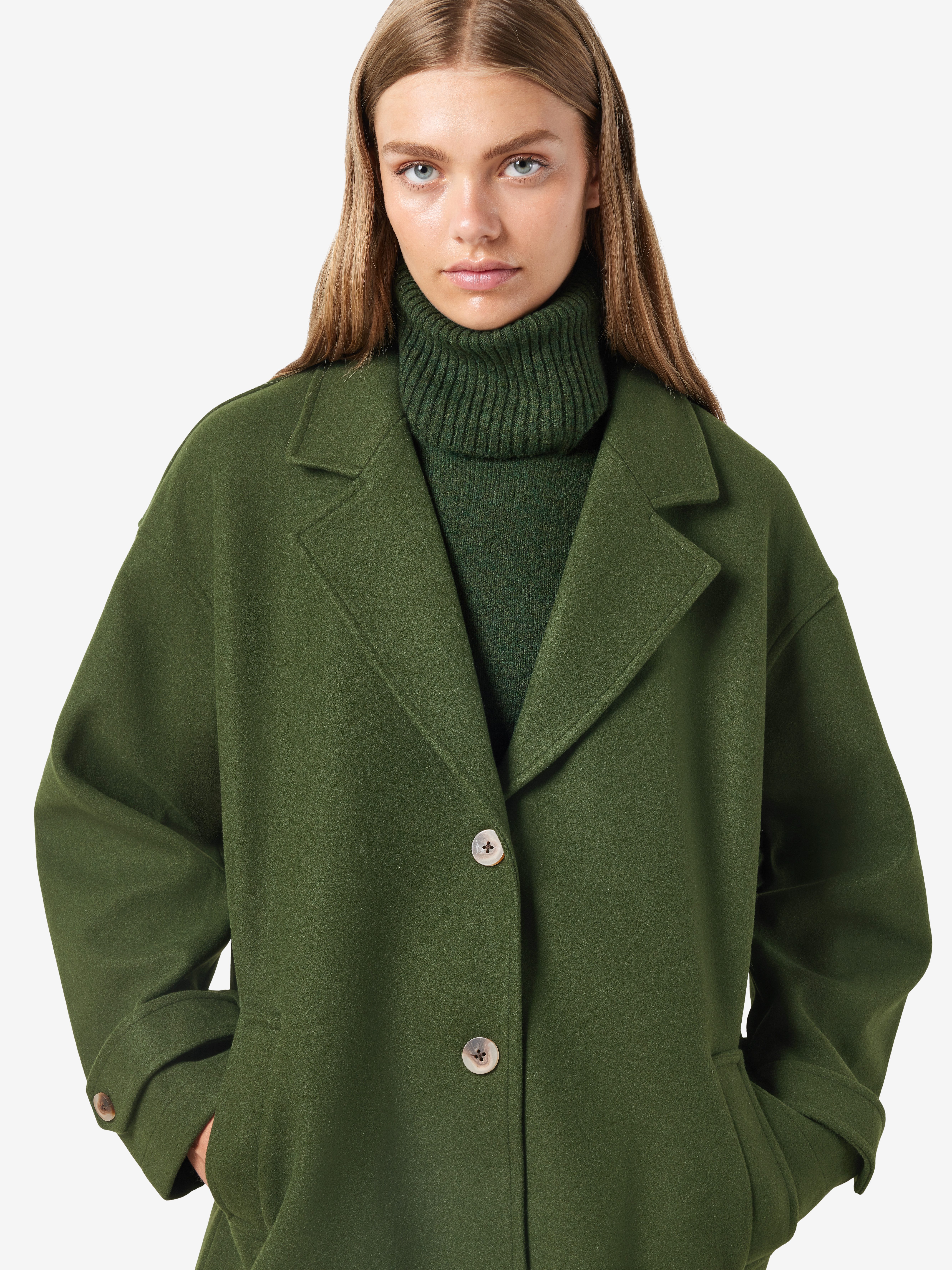 Noisy may Cabanjacke NMALICIA LS OVERSIZE BLAZER NOOS