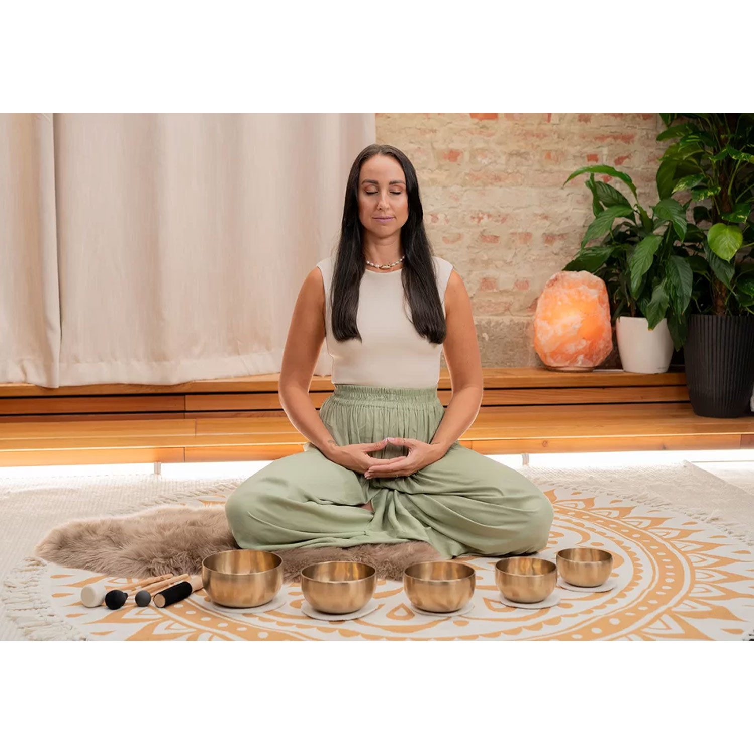 Meinl Sonic Energy Klangschalen Meinl Sonic Energy Klangschalen-Set SB-Y2 Yoga Nidra,Klangschalen-Set, 5-teiliges Klangschalen-Set