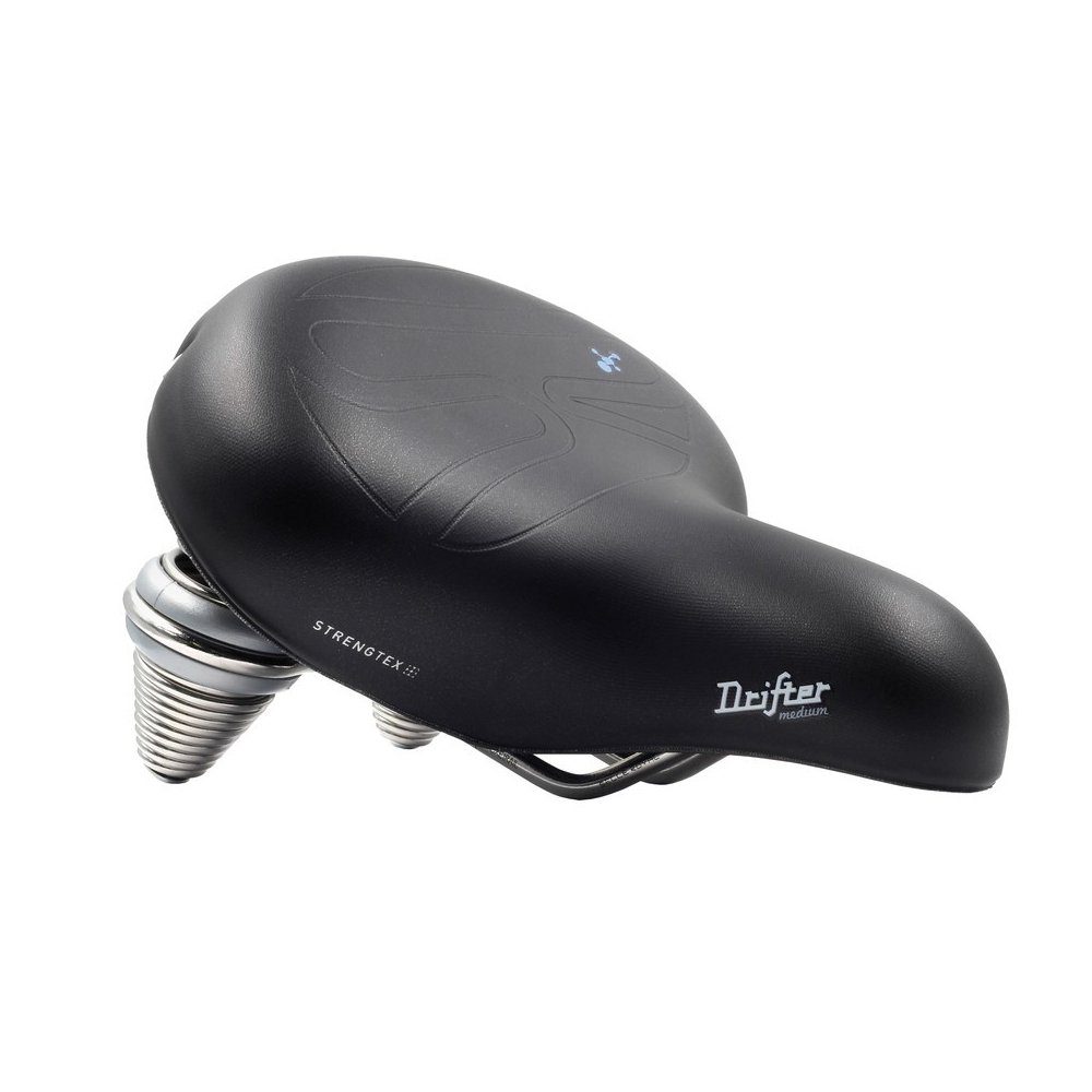 Fahrradsattel Sattel Drifter Med. Premium schwarz, Unisex, 251x221mm, relaxed