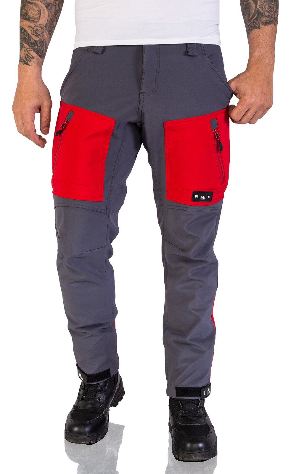 Rock Creek Softshellhose Herren Softshellhose Wanderhose H-196